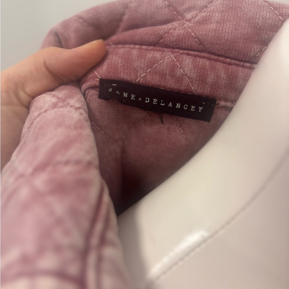 Jane And Delancy Quilted Pink Jacket - - Picture 4 of 7
